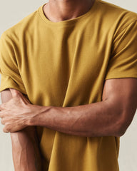 Men's Brushed Crew Tee - Tapenade Solid
