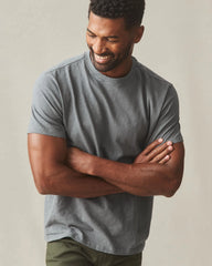 Men's Premium Slub Crew Tee - Lava Smoke