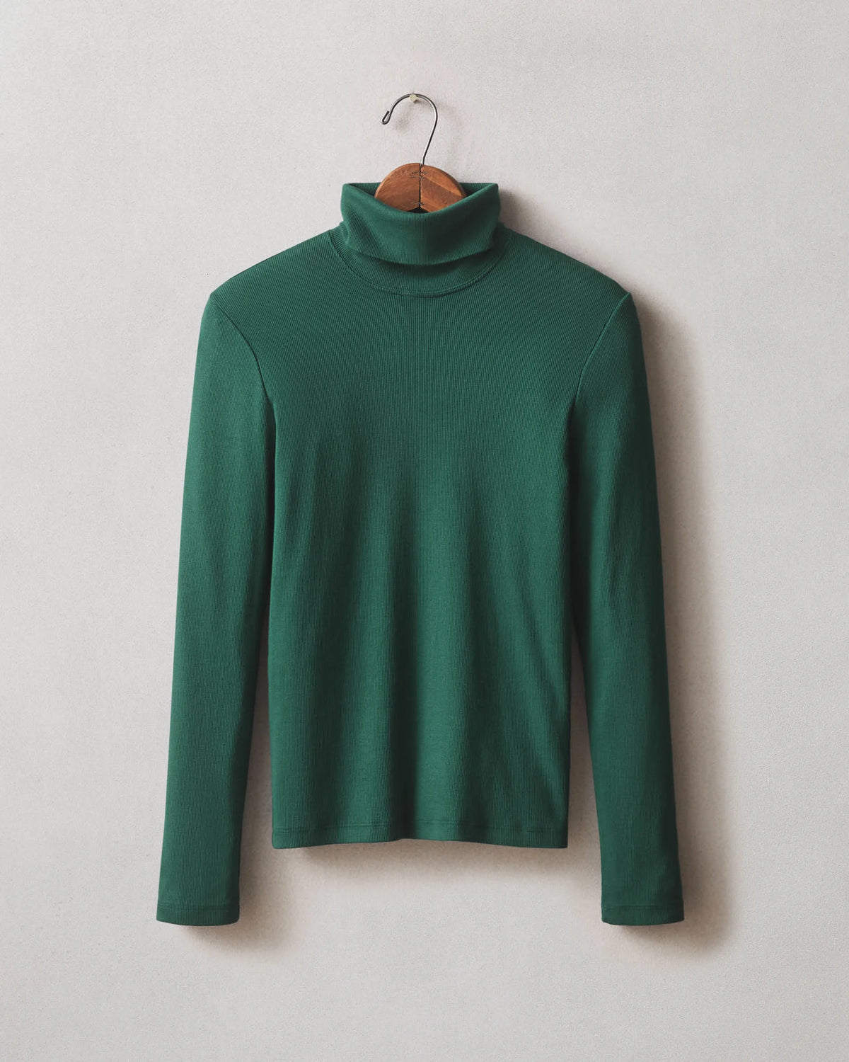 Women's Luxe Rib Turtleneck - Botanical Garden