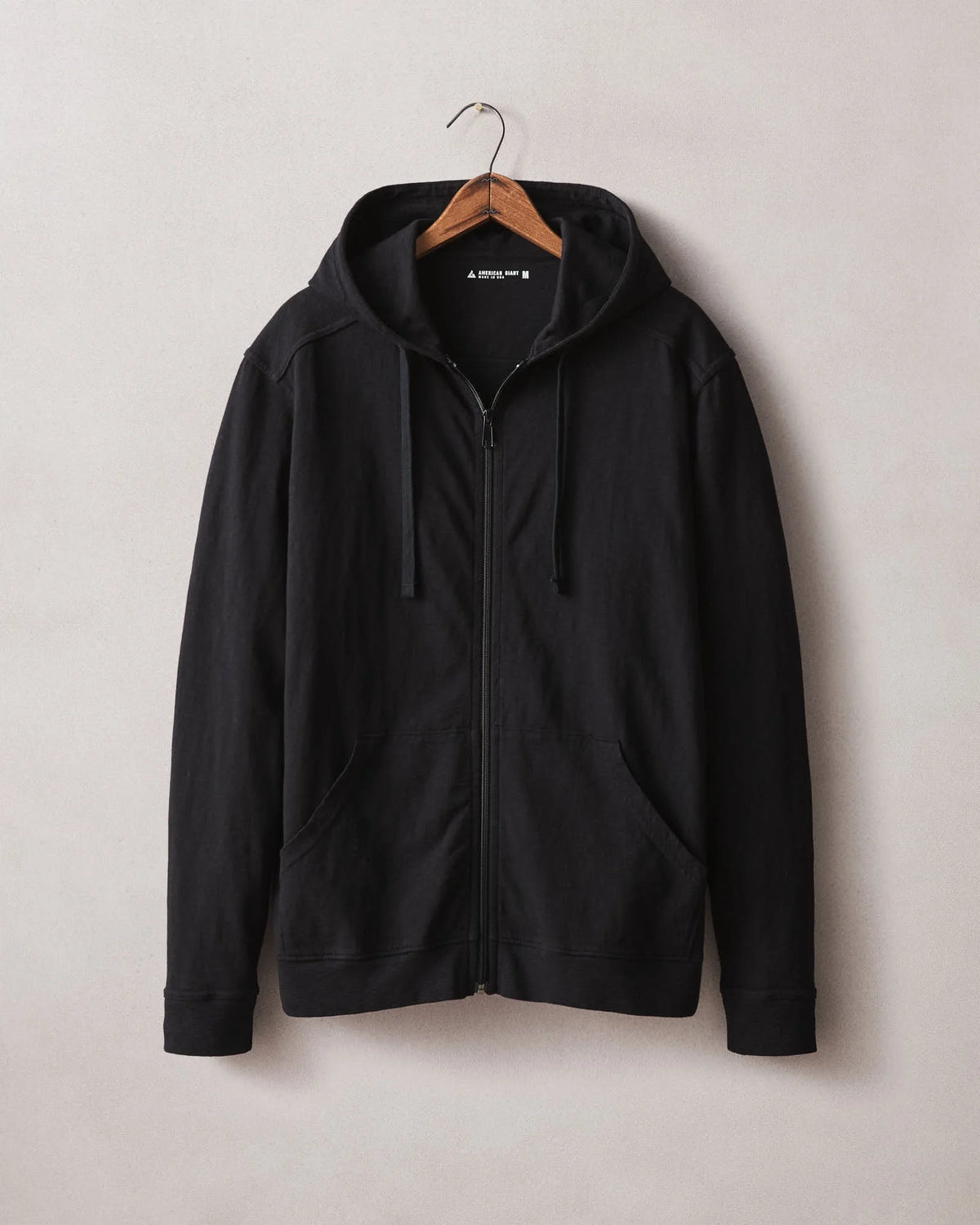 Men's Summer Full Zip - Black
