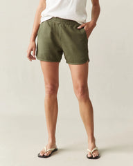 Women's Weekend Short - Olive Night