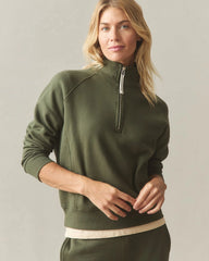 Women's Midweight Half Zip - Loden