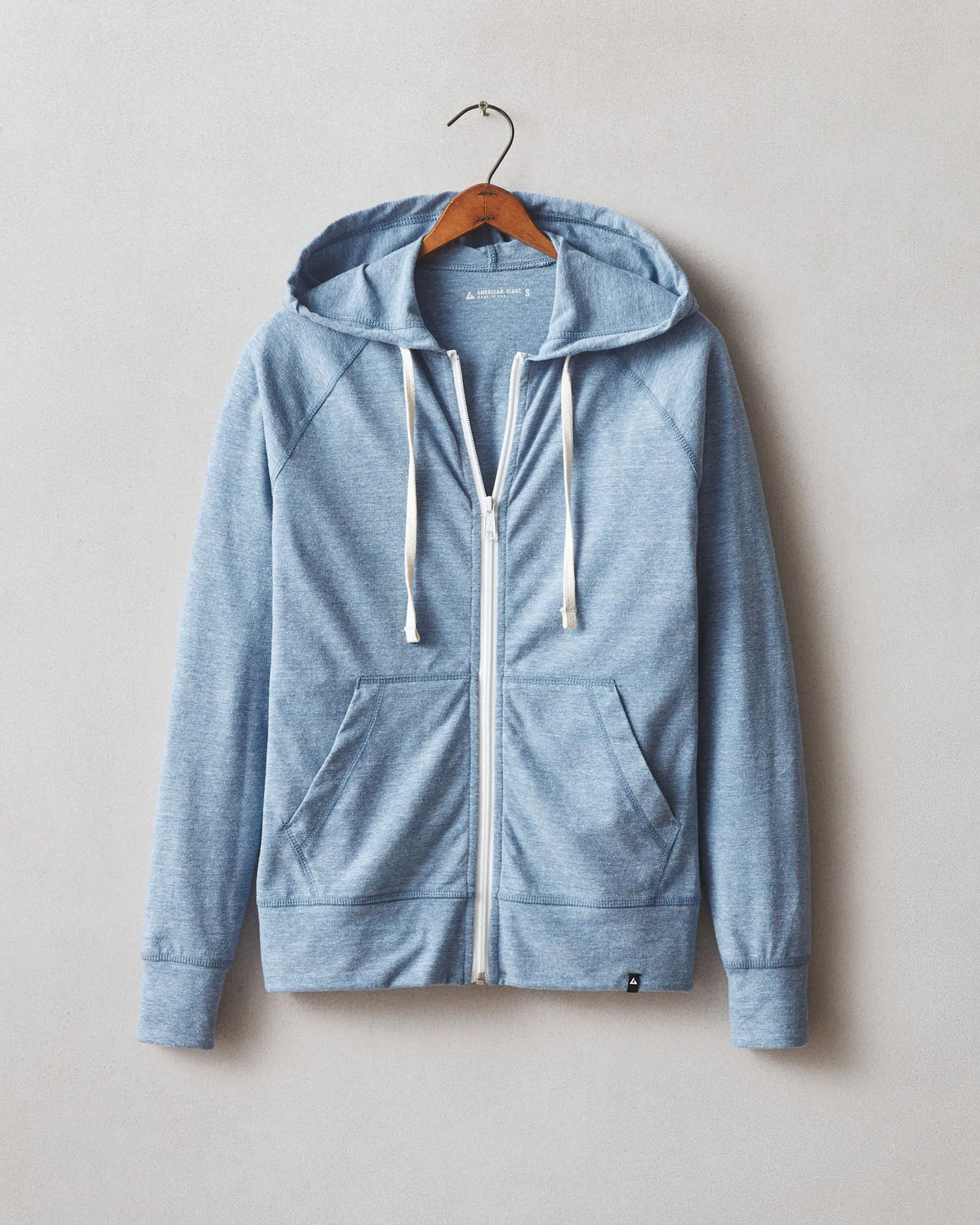 Women's Lightweight Full Zip - Blue Jay Heather