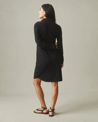 Women's Popover Dress - Black