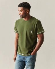 Unisex St. Patrick's Pocket Tee  - Rifle Green