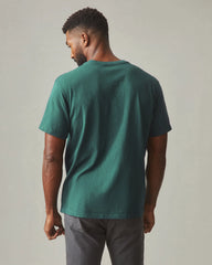 Men's Premium Slub V-Neck Tee - Jasper