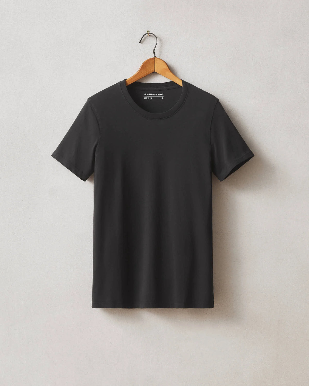Women's Classic Cotton Crew Tee - Black