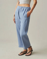 Women's Linen Pant - Beach Horizon