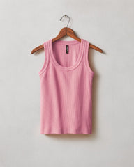 Women's Rib Tank - Moonlight Mauve