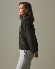 Women's Active Fleece Full Zip - Vintage Black
