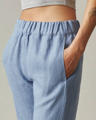 Women's Linen Pant - Beach Horizon