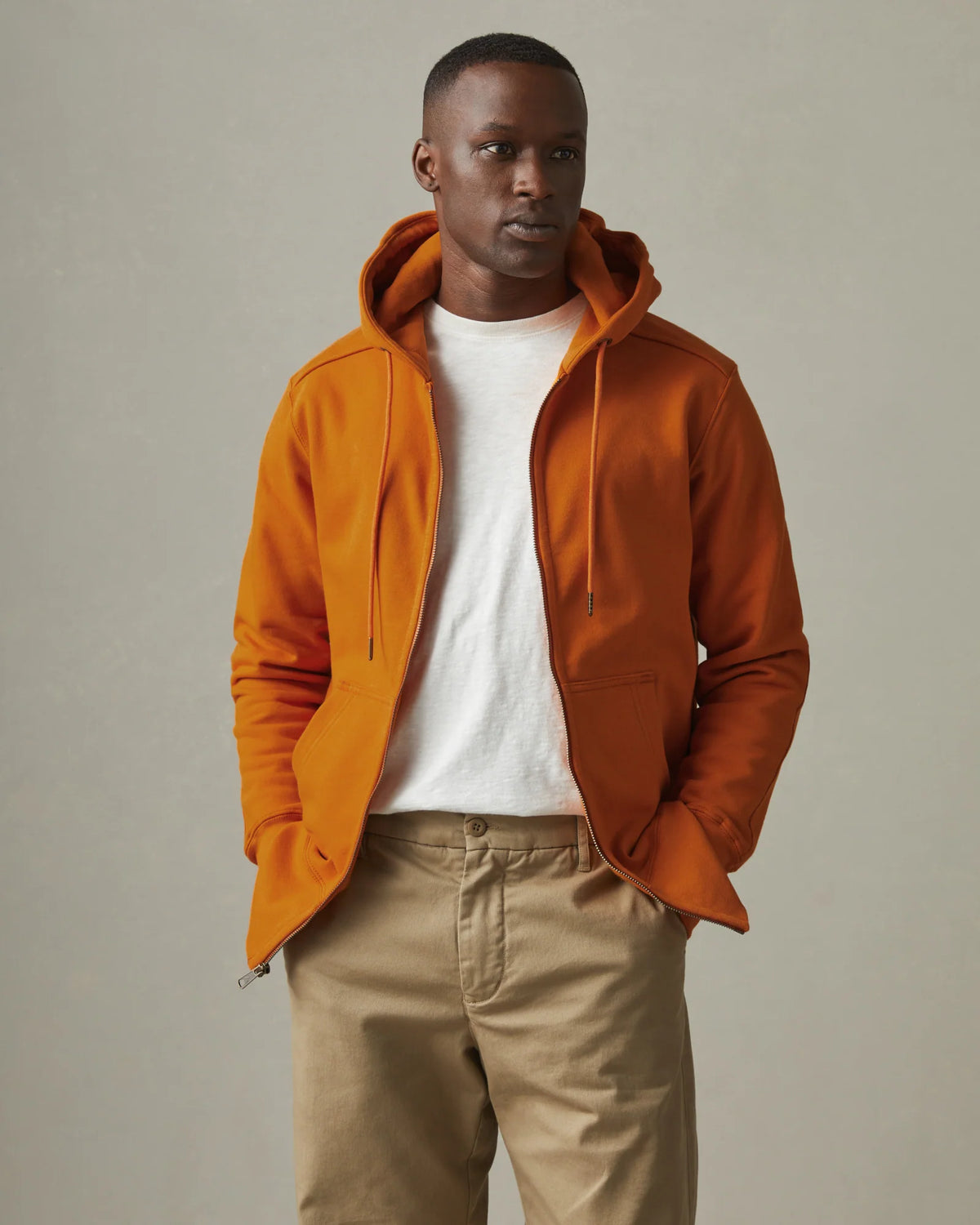 Men's Classic Full Zip - Amber