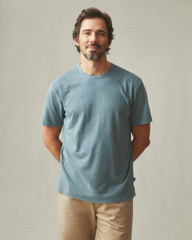 Men's Hemp Jersey Crew Tee - Trooper