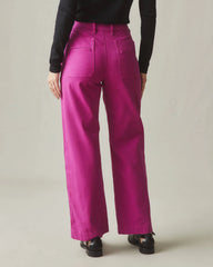 Women's Wide Leg Pant - Festive Fuchsia