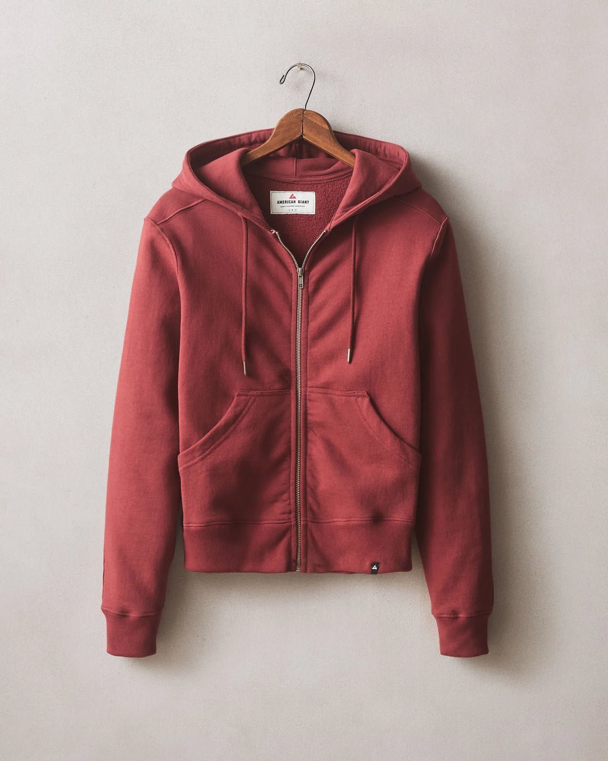 Women's Relaxed Classic Full Zip - Sundried Tomato