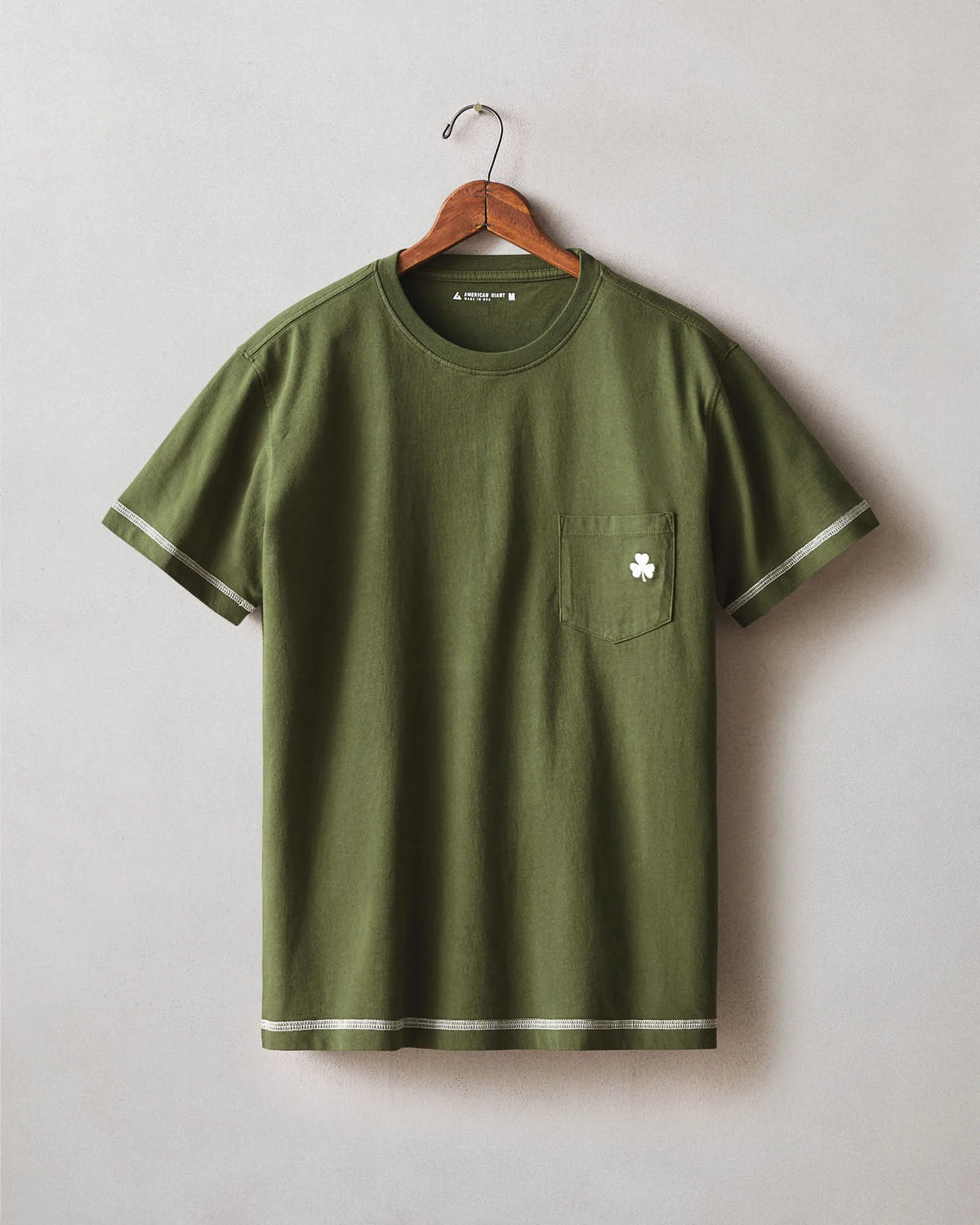 Unisex St. Patrick's Pocket Tee  - Rifle Green