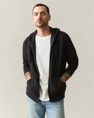 Men's Summer Full Zip - Black