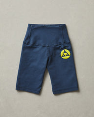 AGPC: Women's Cotton Sport Biker Short - Nautical Blue