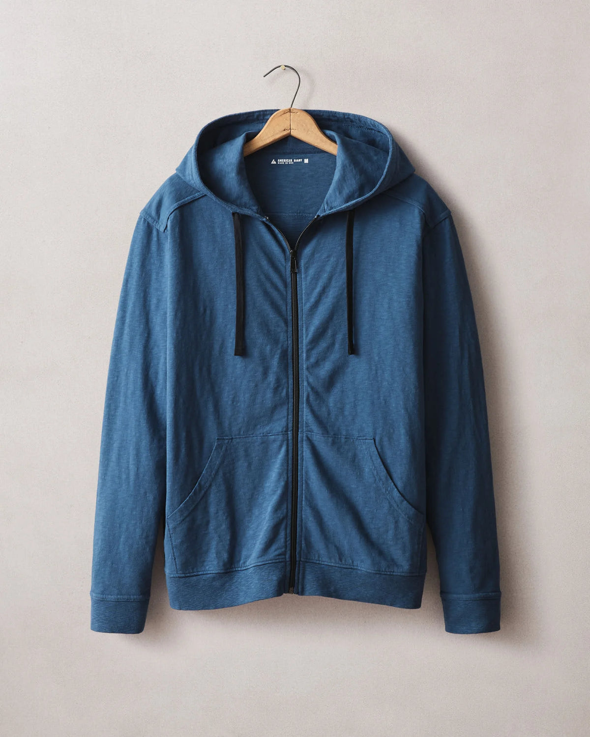 Men's Summer Full Zip - Ensign Blue