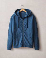 Men's Summer Full Zip - Ensign Blue