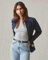 Unisex Redwood Fleece Overshirt - Heritage Navy