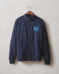 Men's Moto Full Zip Mike Rowe - Oxford Blue