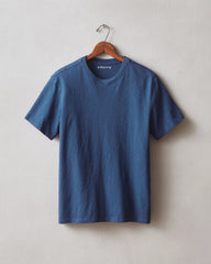 Men's Premium Slub Crew Tee - Ensign Blue