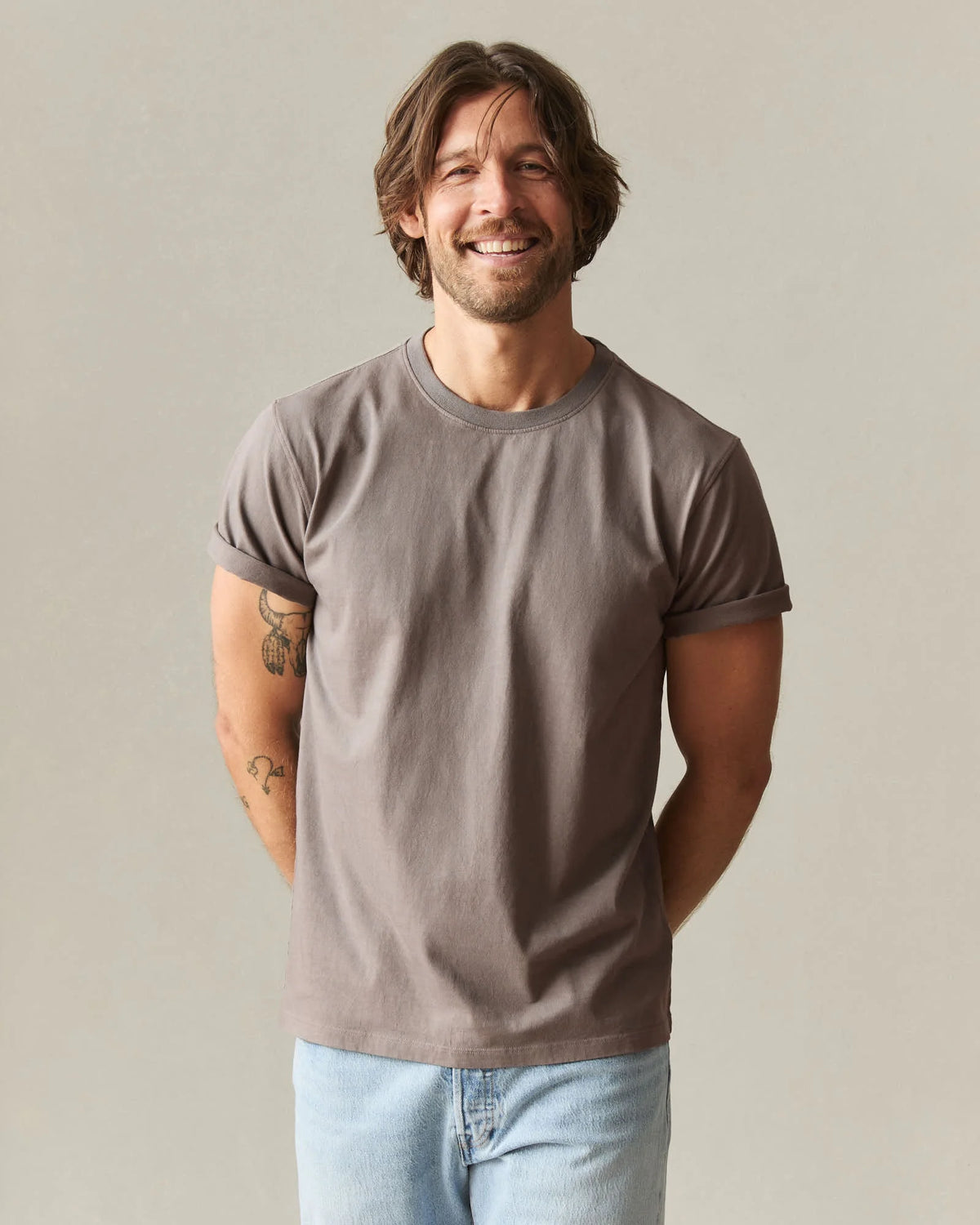 Men's Golden State Tee - Deep Taupe