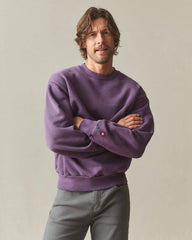 Unisex American Vintage Crew Sweatshirt - Shadow Purple