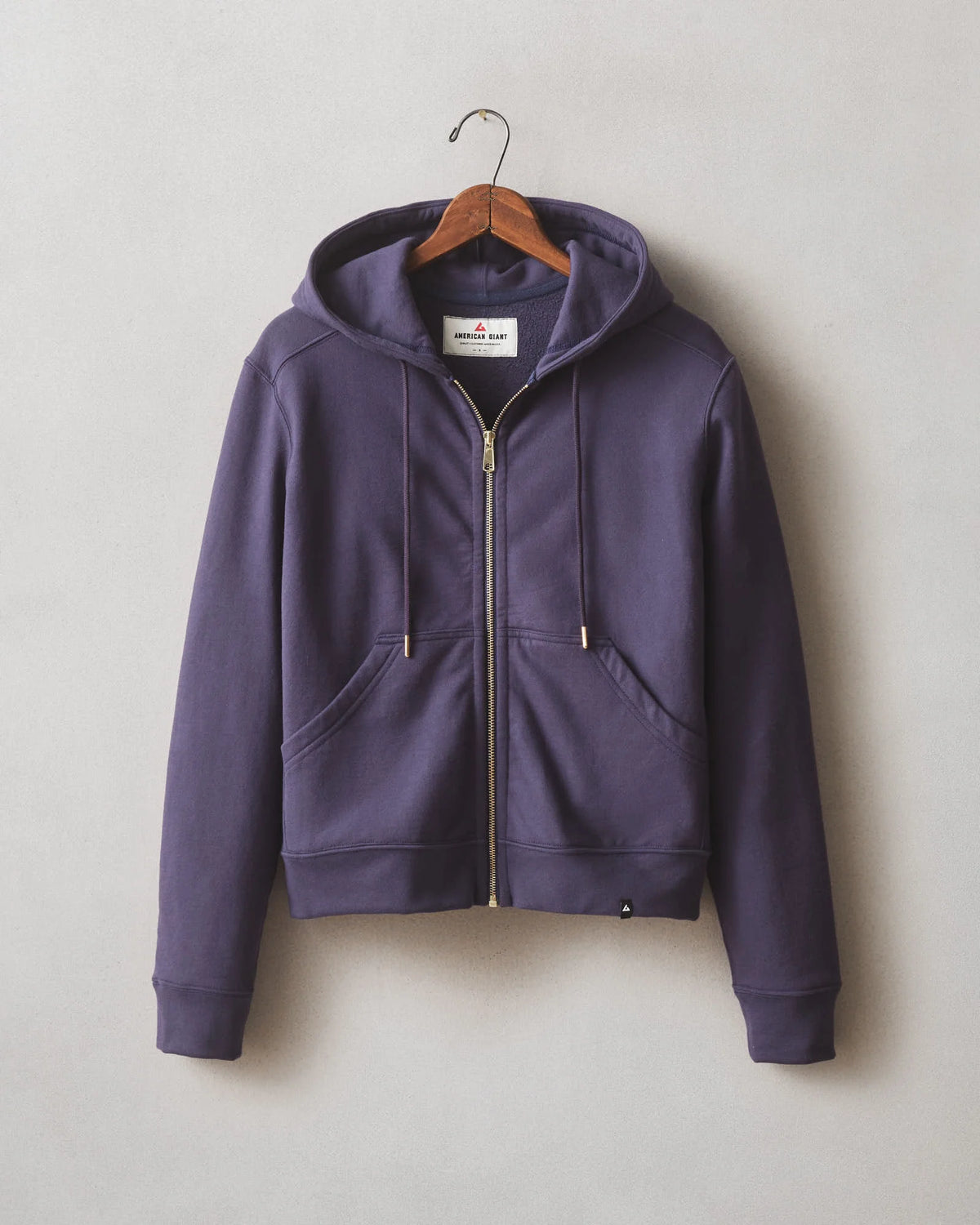Women's Relaxed Classic Full Zip - Purple Velvet