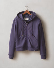 Women's Relaxed Classic Full Zip - Purple Velvet