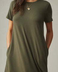 Women's Flex Maxi Dress - Olive
