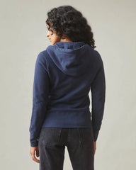 Women's Classic Full Zip - Oxford Blue