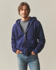 Men's Relaxed Classic Full Zip - Blueprint
