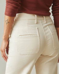Women's Wide Leg Pant - Creme Brulee