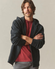 Men's Relaxed Classic Full Zip - Black