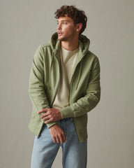Men's Classic Full Zip - Pale Sage