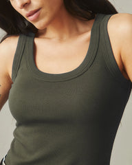 Women's Rib Tank - Loden
