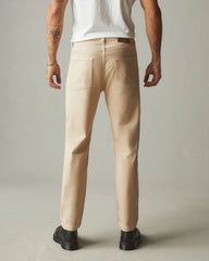 Men's Roughneck Pant Straight Contrast Stitch - Toasted Sesame