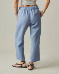 Women's Linen Pant - Beach Horizon
