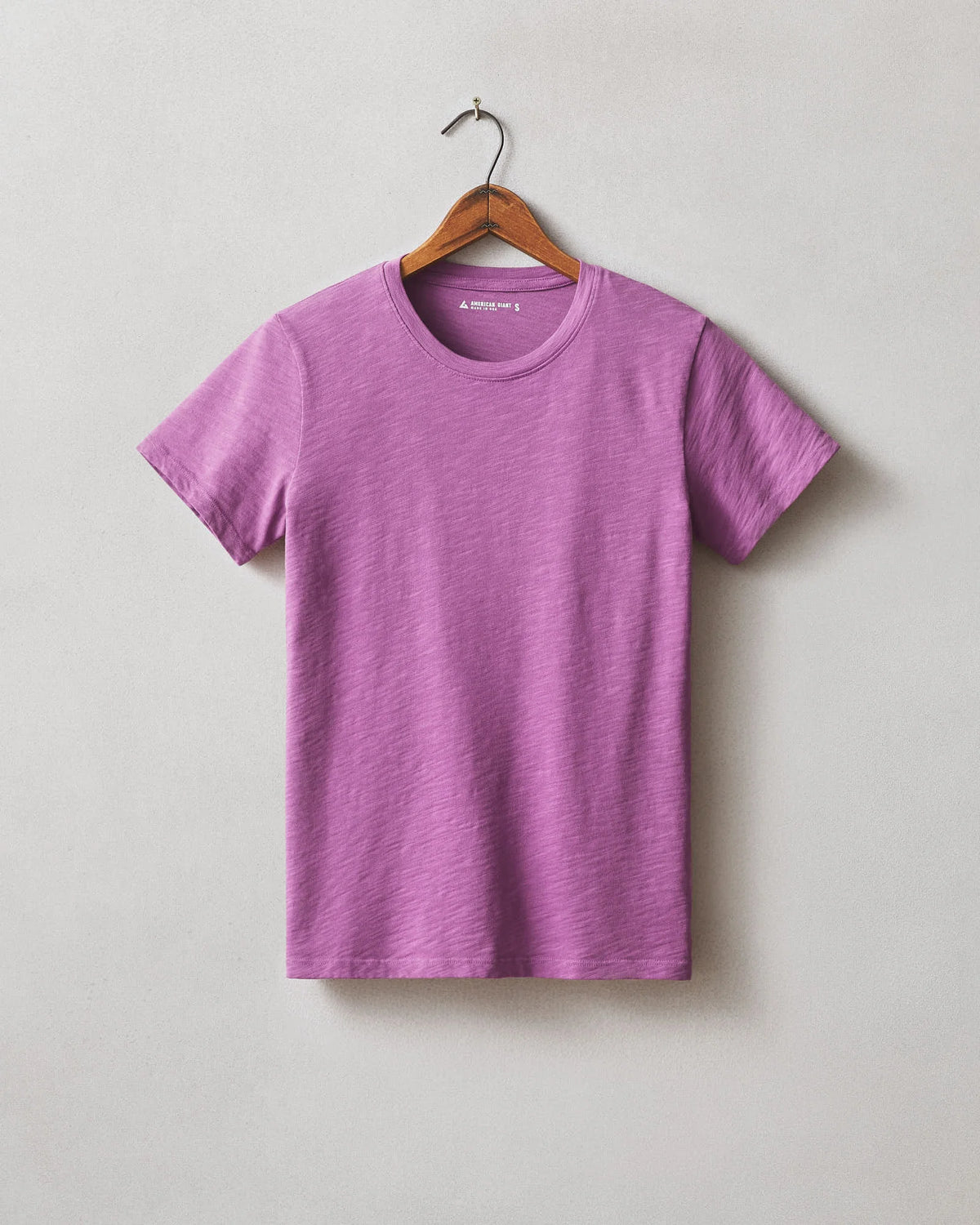Women's Premium Slub Crew Tee - Cattleya Orchid