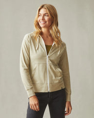 Women's Lightweight Full Zip - Buckwheat Heather
