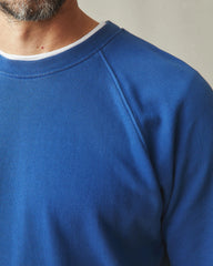 Men's French Terry Tee - Deja Vu Blue