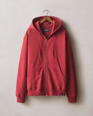 Men's Relaxed Classic Full Zip - Sundried Tomato