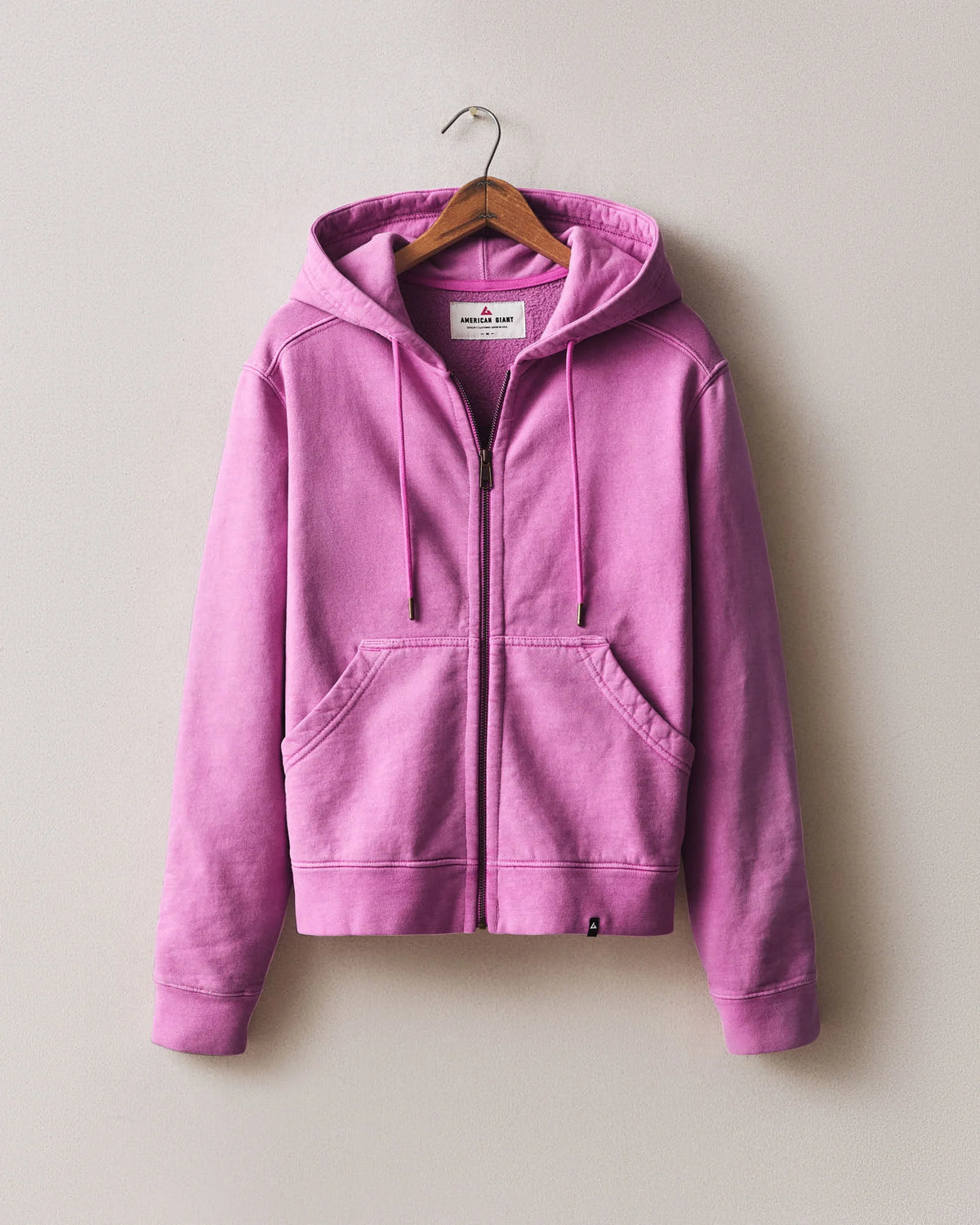 Women's Relaxed Classic Full Zip - Beauty Berry