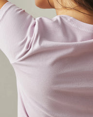 Women's Classic Cotton Crew Tee - Keepsake Lilac