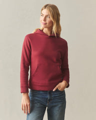 Women's Midweight Pullover - Sundried Tomato