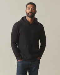 Men's Summit Waffle Pullover - Black