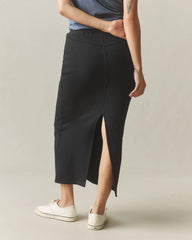 Women's Midweight Fleece Skirt - Black