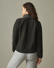 Women's Active Fleece Full Zip - Vintage Black